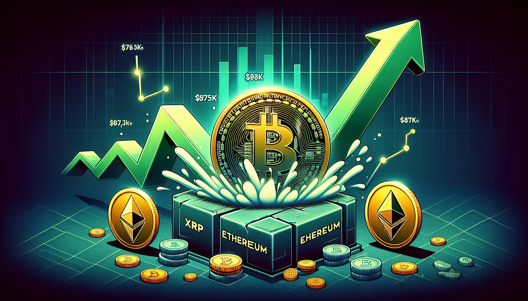 Bitcoin Price Surges Past $87K as Crypto Market Adds $100B