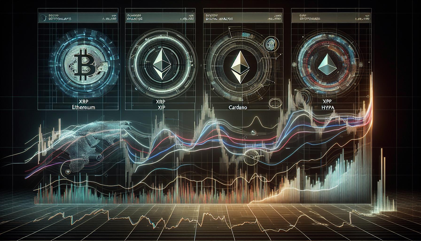 Crypto Price Analysis: Ethereum, XRP, ADA, SOL & HYPE