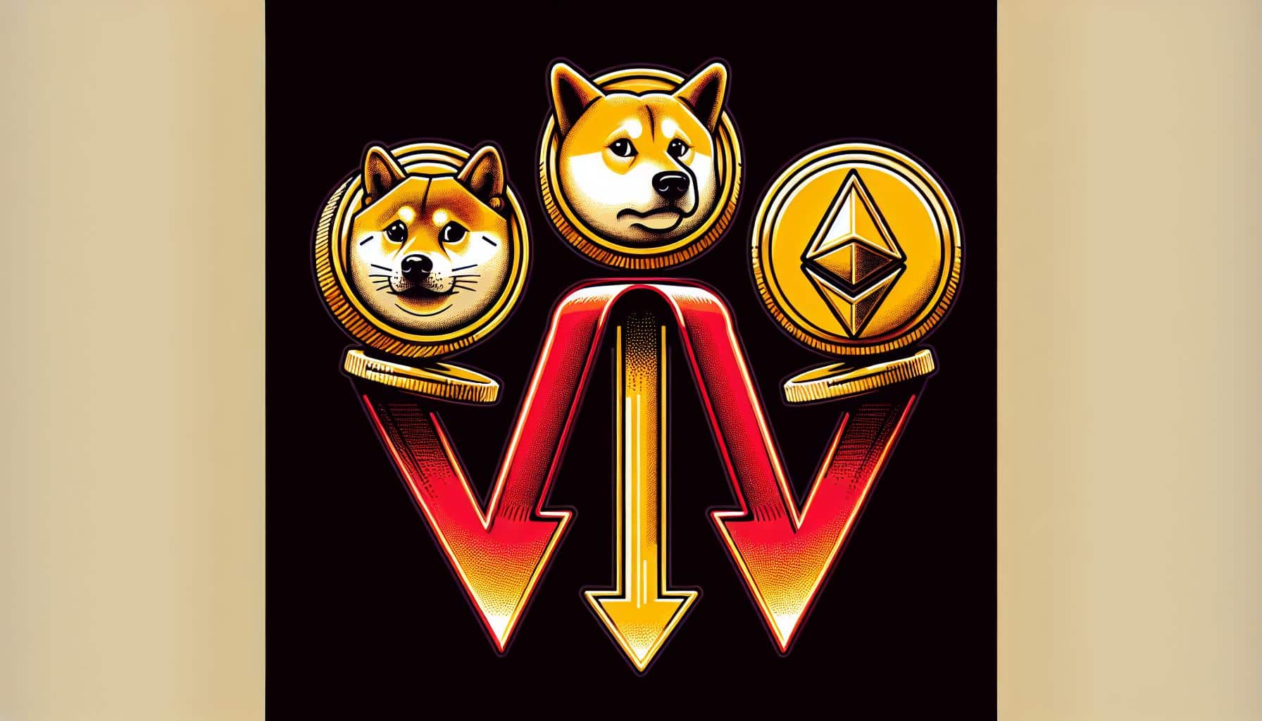 Dogecoin Leads Crypto Decline as BTC, ETH, XRP Drop