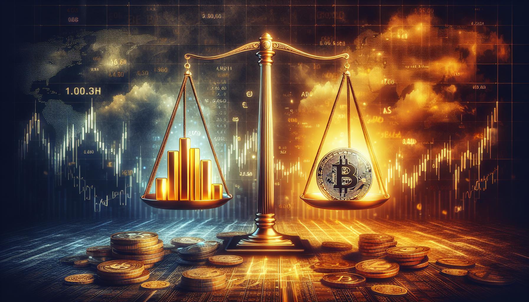 Gold Gains Popularity Over Bitcoin in Uncertain Markets