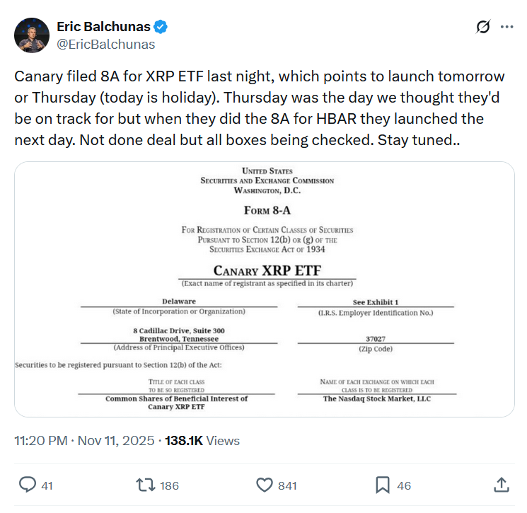 Ripple Van Winkle | Latest XRP Ripple News | XRP ETF: Launch This Week?